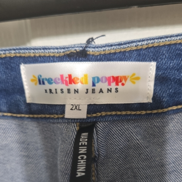 Risen Jeans Stylish Blue Boot Cut Jeans - Picture 4 of 7